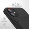 Θήκη για iPhone 12 Mini, Silicone, Black, 55111.01