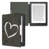 Εξώφυλλο για Kobo Aura H2O Edition 2, Textile, Grey, kwmobile, 49111.04