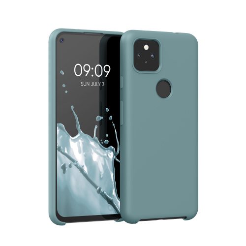 Θήκη για Google Pixel 5a, Silicone, Green, 55207.207, kwmobile