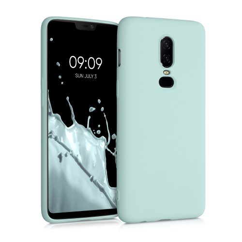 Θήκη για OnePlus 6, Silicone, Green, 55346.200