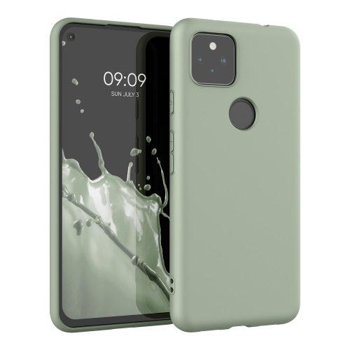 Θήκη για Google Pixel 5a, Silicone, Green, 55374.172, kwmobile