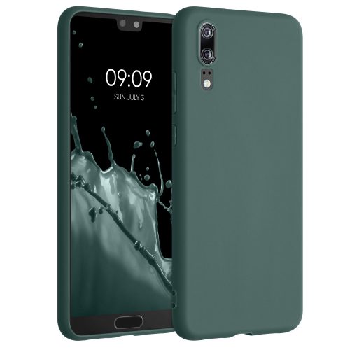 Κάλυμμα για Huawei P20, Silicone, Green, 44212.171