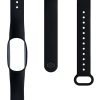 Σετ 2 ιμάντες για Huawei Mi Band 4, kwmobile, Silicone, Black, 49312.47