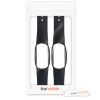 Σετ 2 ιμάντες για Huawei Mi Band 4, kwmobile, Silicone, Black, 49312.47