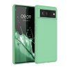 Θήκη για Google Pixel 6, Silicone, Green, 55434.147