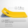 Θήκη για Samsung Galaxy S21 FE, Silicone, Yellow, 55484.143