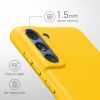 Θήκη για Samsung Galaxy S21 FE, Silicone, Yellow, 55484.143