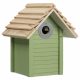 Navaris pine birdhouse, 25 x 20 x 17,9 cm, Green, 55458,01