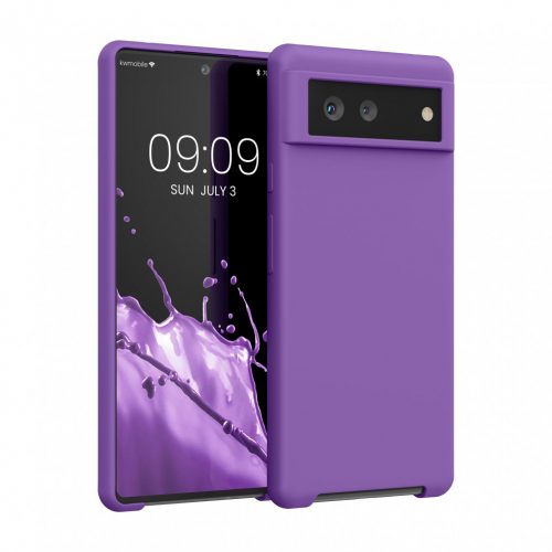 Θήκη για Google Pixel 6, Silicone, Purple, 55480.221, kwmobile