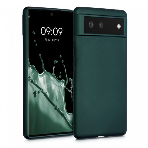 Θήκη για Google Pixel 6, Silicone, Green, 55783.14, kwmobile