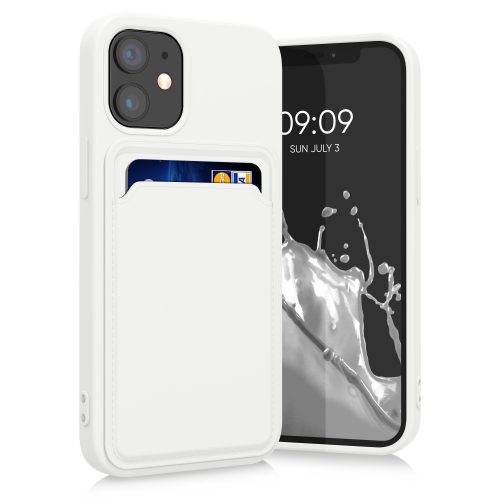 Θήκη για iPhone 12 Mini, Silicone, White, 55111.02