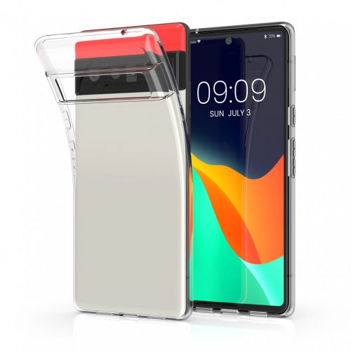 Θήκη για Google Pixel 6 Pro, Silicone, Transparent, 55855.03, kwmobile