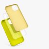 Θήκη για Apple iPhone 13, Silicone, Yellow, 55878.149, kwmobile