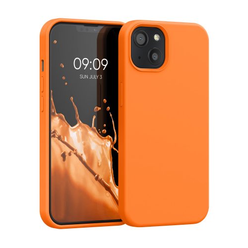 Θήκη για iPhone 13, Silicone, Orange, 55878.150