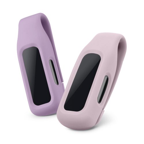 Σετ 2 θηκών για Fitbit Inspire 2/Ace 3, Kwmobile, Purple/Pink, Silicone, 54017.06