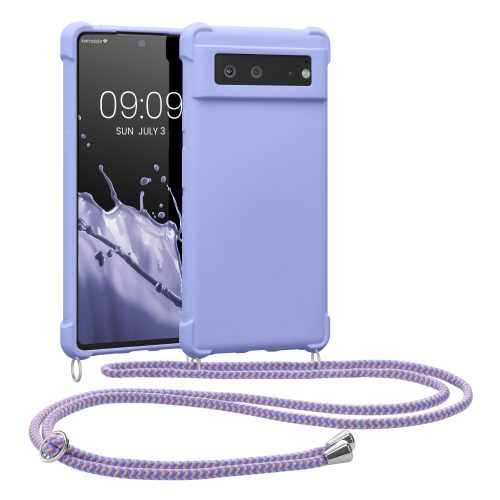 Θήκη για Google Pixel 6, Silicone, Purple, 55916.108, kwmobile