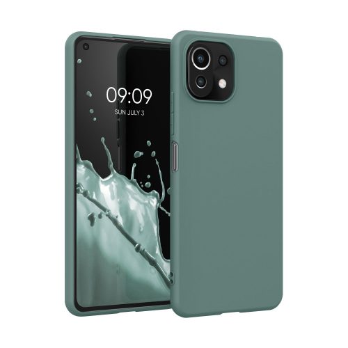 Θήκη για Xiaomi Mi 11 Lite 5G, Silicone, Green, 54726.171, kwmobile