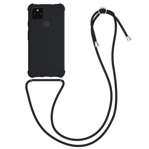 Θήκη για Google Pixel 4a 5G, Silicone, Black, 55914.01