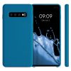 Κάλυμμα για Samsung Galaxy S10 Plus, Silicone, Blue, 49028.224