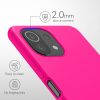 Κάλυμμα για Xiaomi Mi 11 Lite 5G, Silicone, Pink, 54730.77, kwmobile