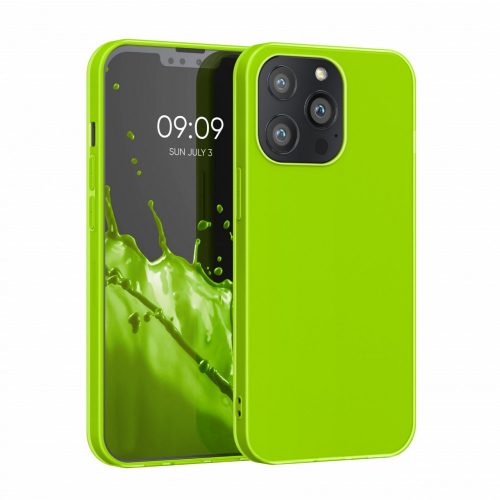 Θήκη για Apple iPhone 13 Pro, Silicone, Green, 55957.75, kwmobile