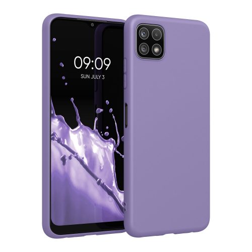 Θήκη για Samsung Galaxy A22 5G, Silicone, Purple, 55245.222, kwmobile