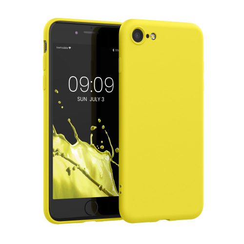 Θήκη για Apple iPhone 8 / iPhone 7 / iPhone SE 2, Silicone, Yellow, 49979.165, kwmobile