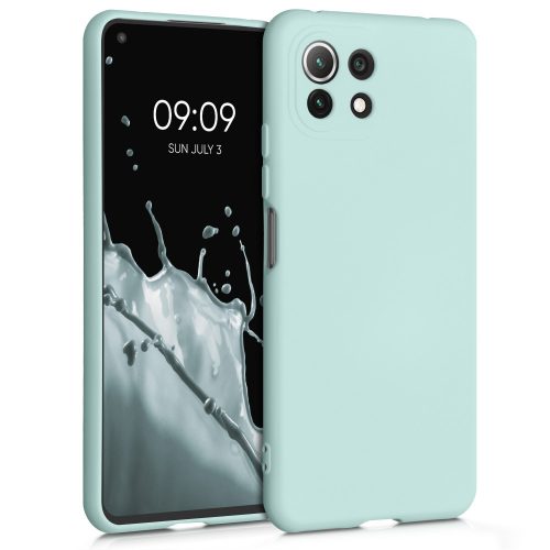 Θήκη για Xiaomi Mi 11 Lite 5G, Silicone, Green, 56047.200, kwmobile