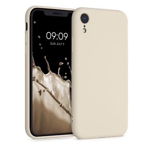 Θήκη για Apple iPhone XR, Silicon, Cream, 49983.204, kwmobile