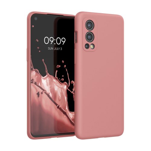 Θήκη για OnePlus Nord 2 5G, Silicone, Pink, 56070.193, kwmobile