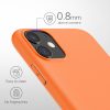 Θήκη για Apple iPhone 11, Silicone, Orange, 49787.150, kwmobile