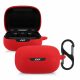 Θήκη για ακουστικά JBL Live Pro Plus, Kwmobile, Red, Silicone, 54206.09