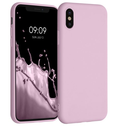 Θήκη για Apple iPhone X / iPhone XS, Silicone, Pink, 42492.140, kwmobile