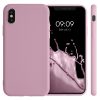 Θήκη για Apple iPhone X / iPhone XS, Silicon, Purple, 42492.10, kwmobile