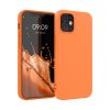 Θήκη για Apple iPhone 12 / iPhone 12 Pro, Silicone, Orange, 53938.150, kwmobile