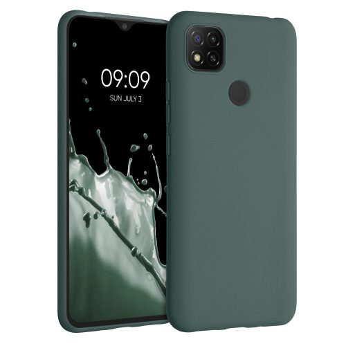 Θήκη για Xiaomi Redmi 9C, Silicone, Green, 52850.171, kwmobile