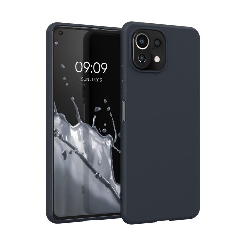 Κάλυμμα για Xiaomi Mi 11 Lite 5G, Silicone, Blue, 54726.186, kwmobile