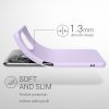 Θήκη για Xiaomi Mi 11 Lite 5G, Silicone, Purple, 54726.108, kwmobile