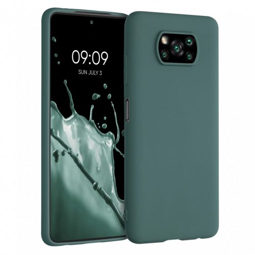 Θήκη για Xiaomi Poco X3 NFC / Poco X3 Pro, Silicone, Green, 53482.171, kwmobile