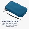 Θήκη τηλεφώνου γενικής χρήσης M - 5,5 ιντσών, Neoprene, Blue, 46188.2.145, kwmobile