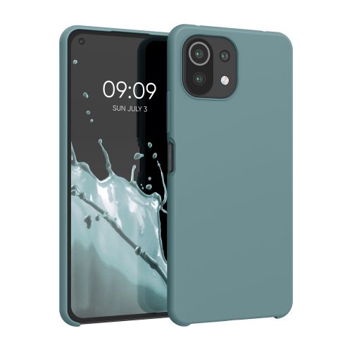 Κάλυμμα για Xiaomi Mi 11 Lite 5G, Silicone, Green, 54730.207, kwmobile