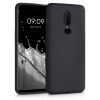 Θήκη για OnePlus 6, Silicone, Black, 55346.01, kwmobile