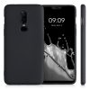 Θήκη για OnePlus 6, Silicone, Black, 55346.01, kwmobile