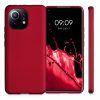 Θήκη για Xiaomi Mi 11, Silicone, Red, 54189.36, kwmobile