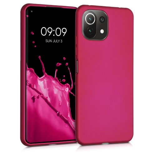 Θήκη για Xiaomi Mi 11 Lite 5G, Silicone, Pink, 54727.65, kwmobile