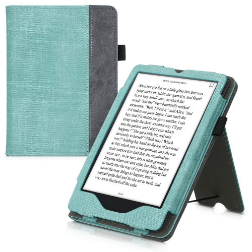 Θήκη για Kindle Paperwhite 11, Οικολογικό δέρμα, Πράσινο, kwmobile, 56261.01