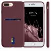 Θήκη για Apple iPhone 8 Plus / iPhone 7 Plus, Silicone, Purple, 49102.190, kwmobile