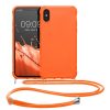 Θήκη για Apple iPhone X / iPhone XS, Silicone, Orange, 49915.150, kwmobile