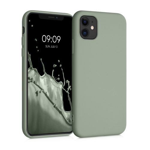 Θήκη για Apple iPhone 11, Silicone, Green, 50791.172, kwmobile