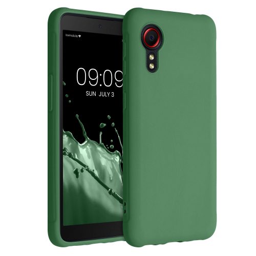 Θήκη για Samsung Galaxy Xcover 5, Silicone, Green, 54536.227, kwmobile